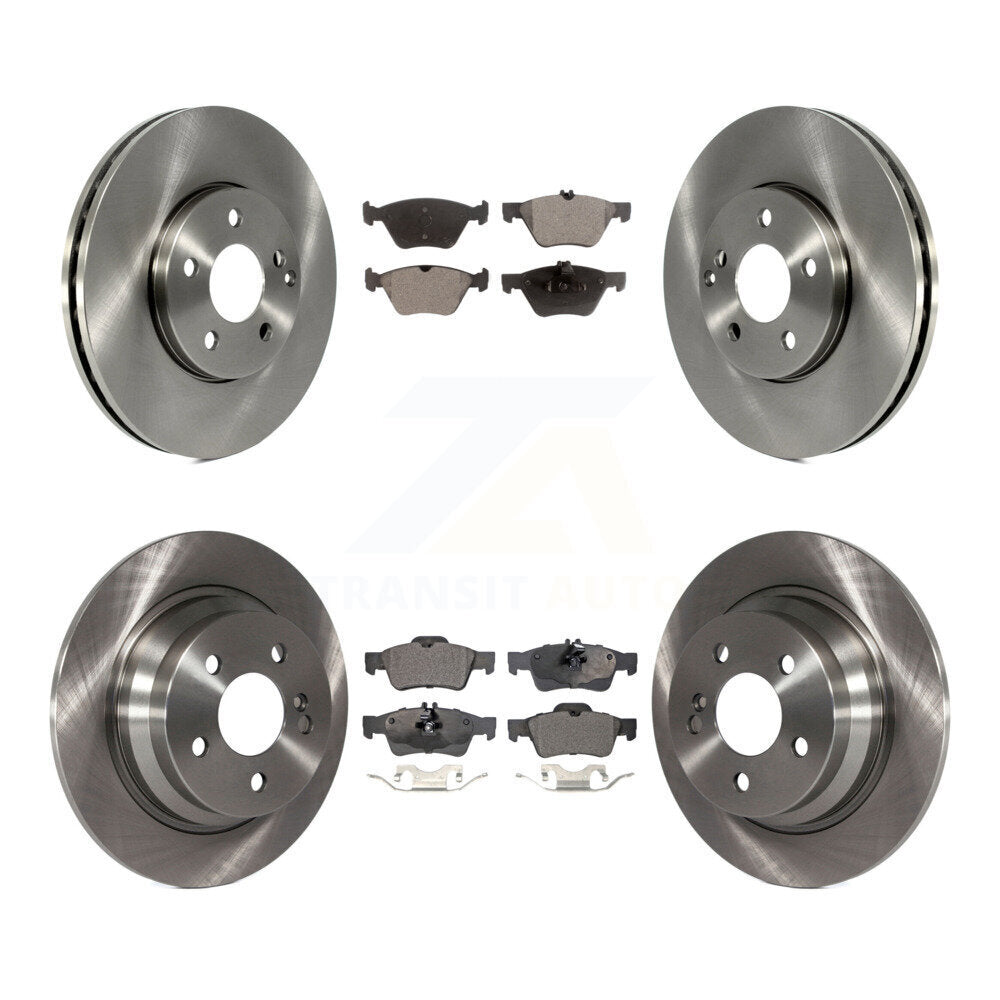 [Avant + Arrière] Kit de Disque et plaquette (céramique) de frein pour Mercedes-Benz E320 E300 K8T-101392