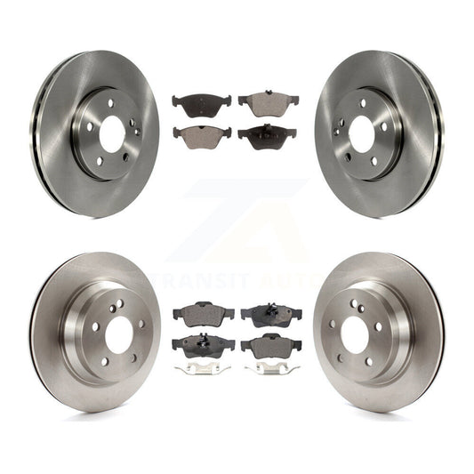 [Avant + Arrière] Kit de Disque et plaquette (céramique) de frein pour Mercedes-Benz E350 E320 AWD K8T-101393