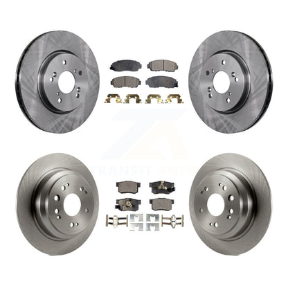 [Avant + Arrière] Kit de Disque et plaquette (céramique) de frein pour Honda Accord Crosstour K8T-101396