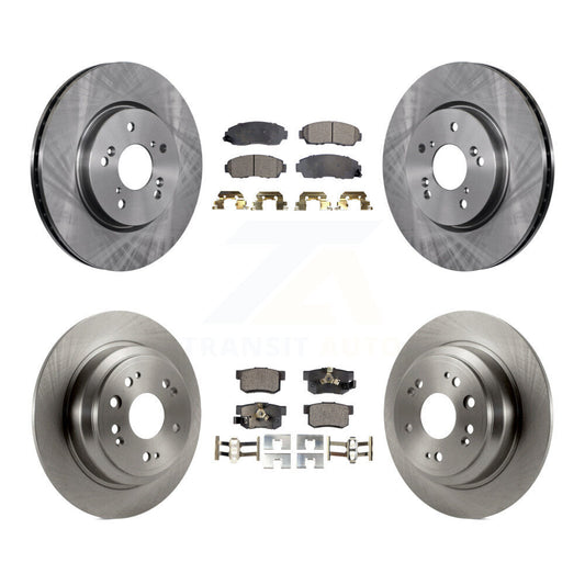 [Avant + Arrière] Kit de Disque et plaquette (céramique) de frein pour Honda Accord Crosstour K8T-101396