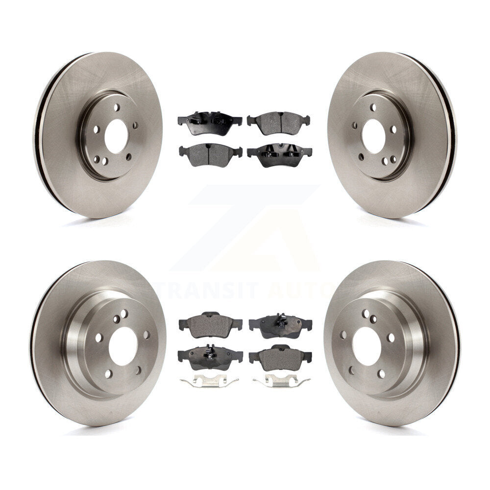 [Avant + Arrière] Kit de Disque et plaquette (céramique) de frein pour Mercedes-Benz E550 AWD K8T-101399