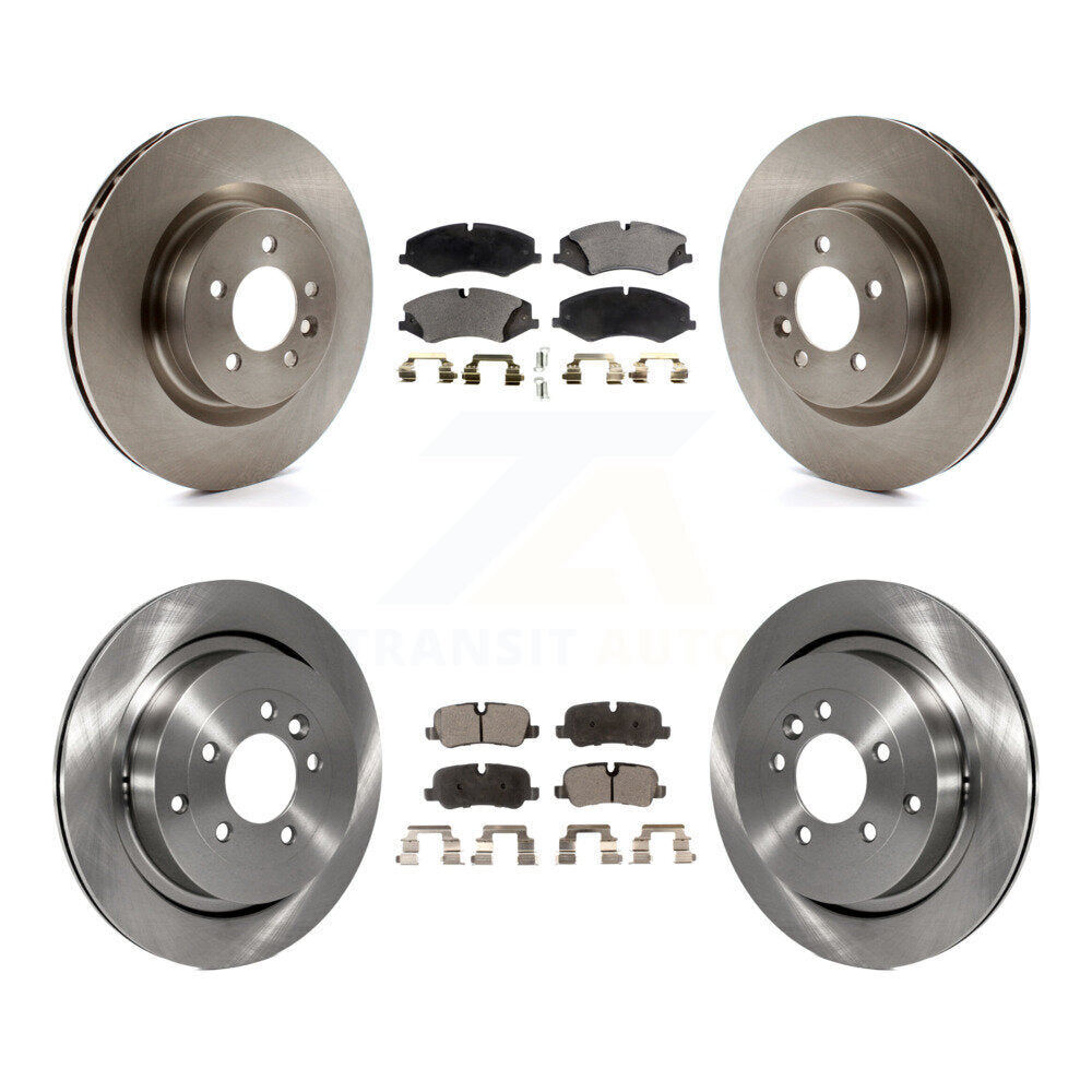 [Avant + Arrière] Kit de Disque et plaquette (céramique) de frein pour Land Rover LR4 Range Sport K8T-101405
