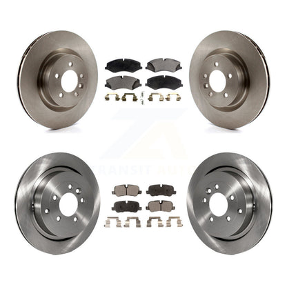 [Avant + Arrière] Kit de Disque et plaquette (céramique) de frein pour Land Rover LR4 Range Sport K8T-101405