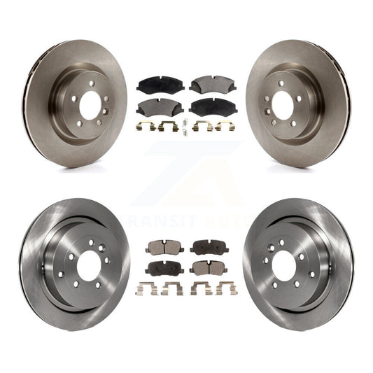 [Avant + Arrière] Kit de Disque et plaquette (céramique) de frein pour Land Rover LR4 Range Sport K8T-101405