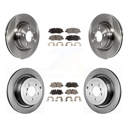 [Avant + Arrière] Kit de Disque et plaquette (céramique) de frein pour 2006-2009 Land Rover Range Naturally Aspirated K8T-101406