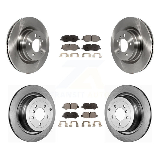 [Avant + Arrière] Kit de Disque et plaquette (céramique) de frein pour 2006-2009 Land Rover Range Naturally Aspirated K8T-101406