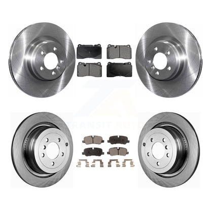 [Avant + Arrière] Kit de Disque et plaquette (céramique) de frein pour 2006-2009 Land Rover Range Supercharged K8T-101407