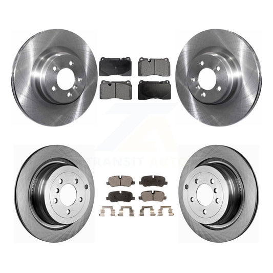 [Avant + Arrière] Kit de Disque et plaquette (céramique) de frein pour 2006-2009 Land Rover Range Supercharged K8T-101407
