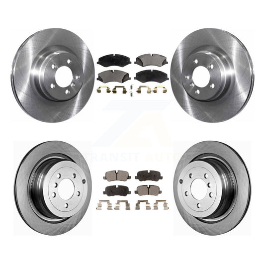 [Avant + Arrière] Kit de Disque et plaquette (céramique) de frein pour 2010-2012 Land Rover Range Naturally Aspirated K8T-101408