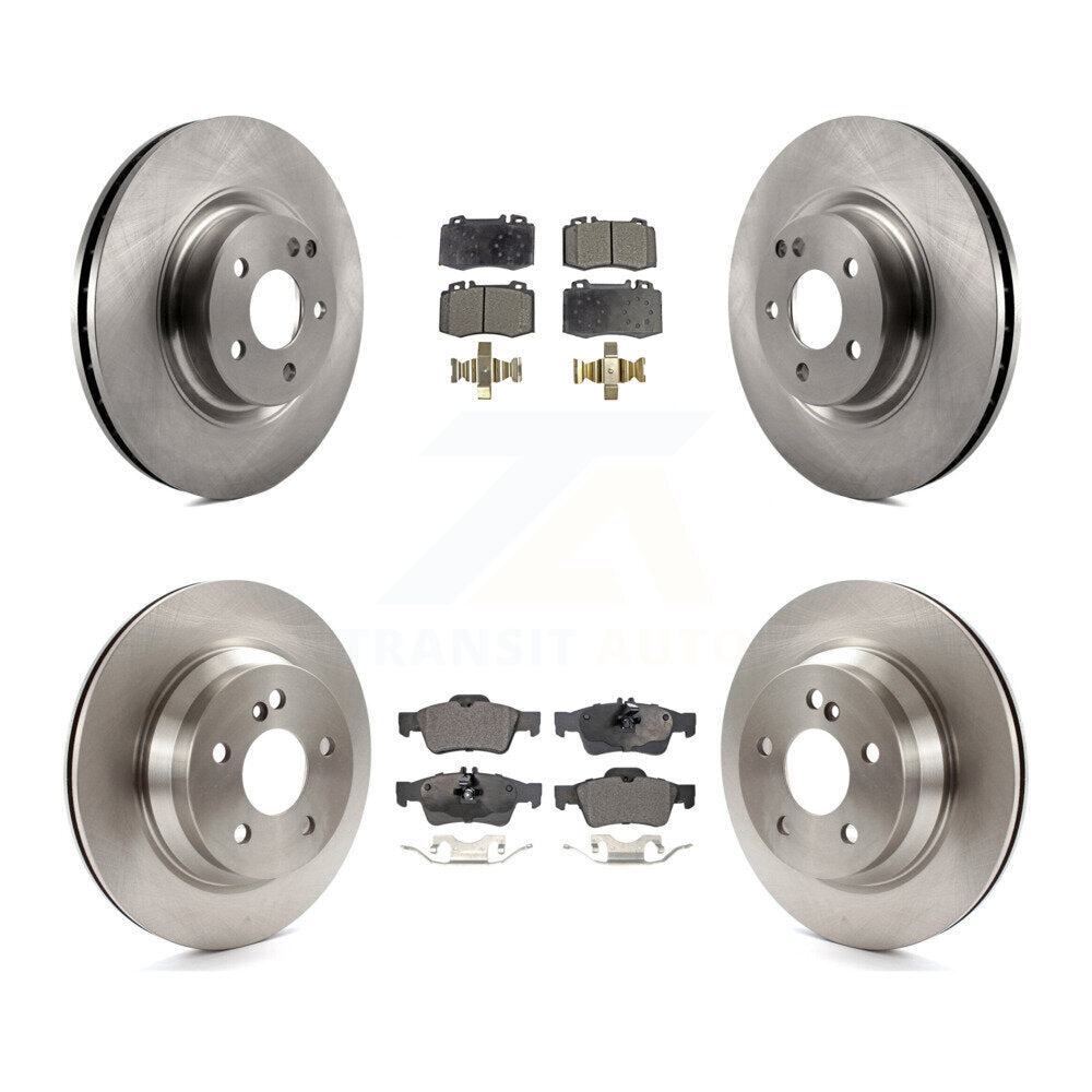 [Avant + Arrière] Kit de Disque et plaquette (céramique) de frein pour Mercedes-Benz CLS550 CLS500 E550 K8T-101410