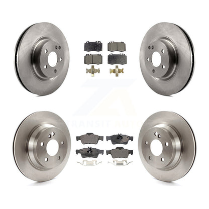 [Avant + Arrière] Kit de Disque et plaquette (céramique) de frein pour Mercedes-Benz CLS550 CLS500 E550 K8T-101410
