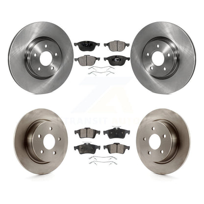 [Avant + Arrière] Kit de Disque et plaquette (céramique) de frein pour 2014 Ford Connect 104.8" wheel base K8T-101411