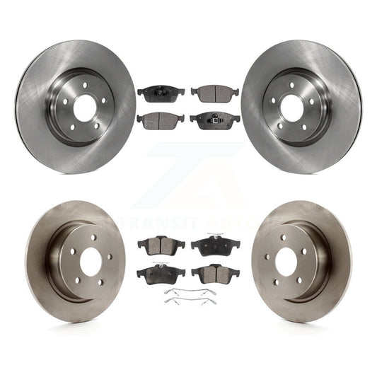 [Avant + Arrière] Kit de Disque et plaquette (céramique) de frein pour Ford Escape Connect K8T-101412
