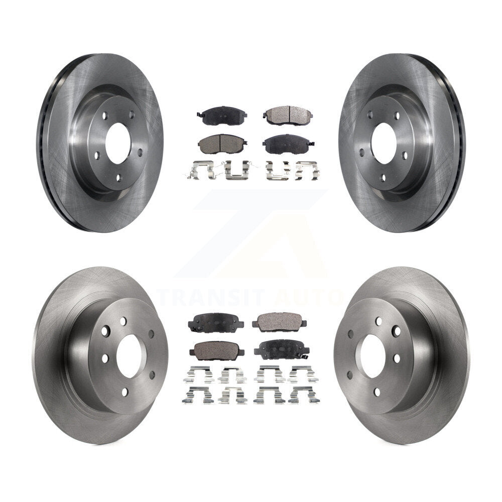 [Avant + Arrière] Kit de Disque et plaquette (céramique) de frein pour Nissan Altima K8T-101416