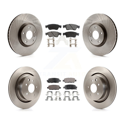 [Avant + Arrière] Kit de Disque et plaquette (céramique) de frein pour INFINITI G37 G35 Q60 K8T-101421