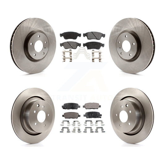 [Avant + Arrière] Kit de Disque et plaquette (céramique) de frein pour INFINITI G37 G35 Q60 K8T-101421