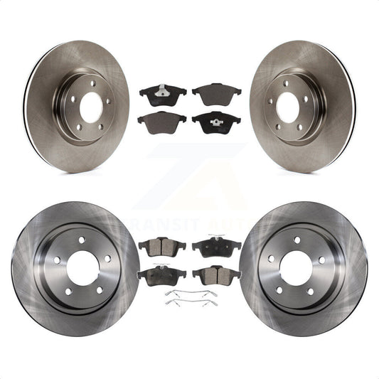 [Avant + Arrière] Kit de Disque et plaquette (céramique) de frein pour Mazda 3 K8T-101422 par Transit Auto