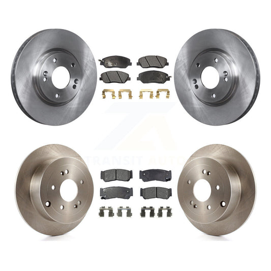 [Avant + Arrière] Kit de Disque et plaquette (céramique) de frein pour 2007-2009 Hyundai Santa Fe K8T-101429
