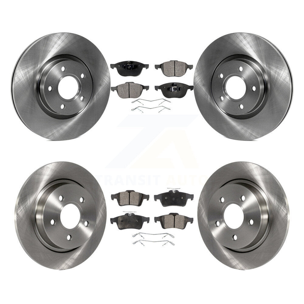 [Avant + Arrière] Kit de Disque et plaquette (céramique) de frein pour Volvo S40 C70 C30 V50 K8T-101434