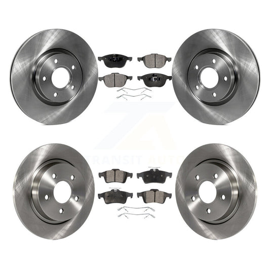 [Avant + Arrière] Kit de Disque et plaquette (céramique) de frein pour Volvo S40 C70 C30 V50 K8T-101434