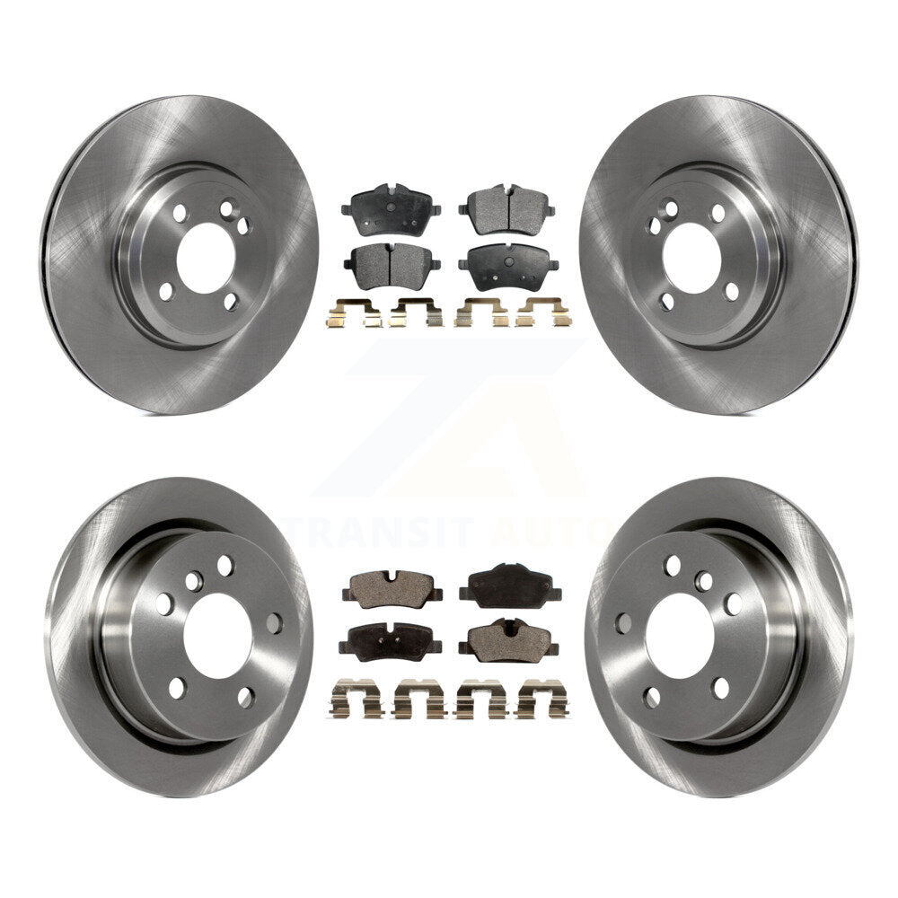 [Avant + Arrière] Kit de Disque et plaquette (céramique) de frein pour 2015 Mini Cooper 2.0L 1.5L avec 294mm Diameter Rotor K8T-101436