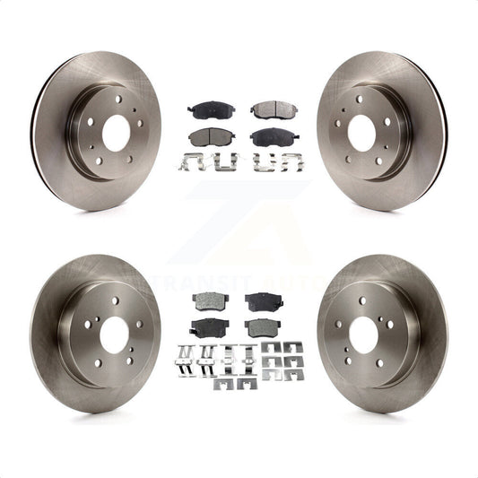 [Avant + Arrière] Kit de Disque et plaquette (céramique) de frein pour Suzuki SX4 Crossover K8T-101439 par Transit Auto