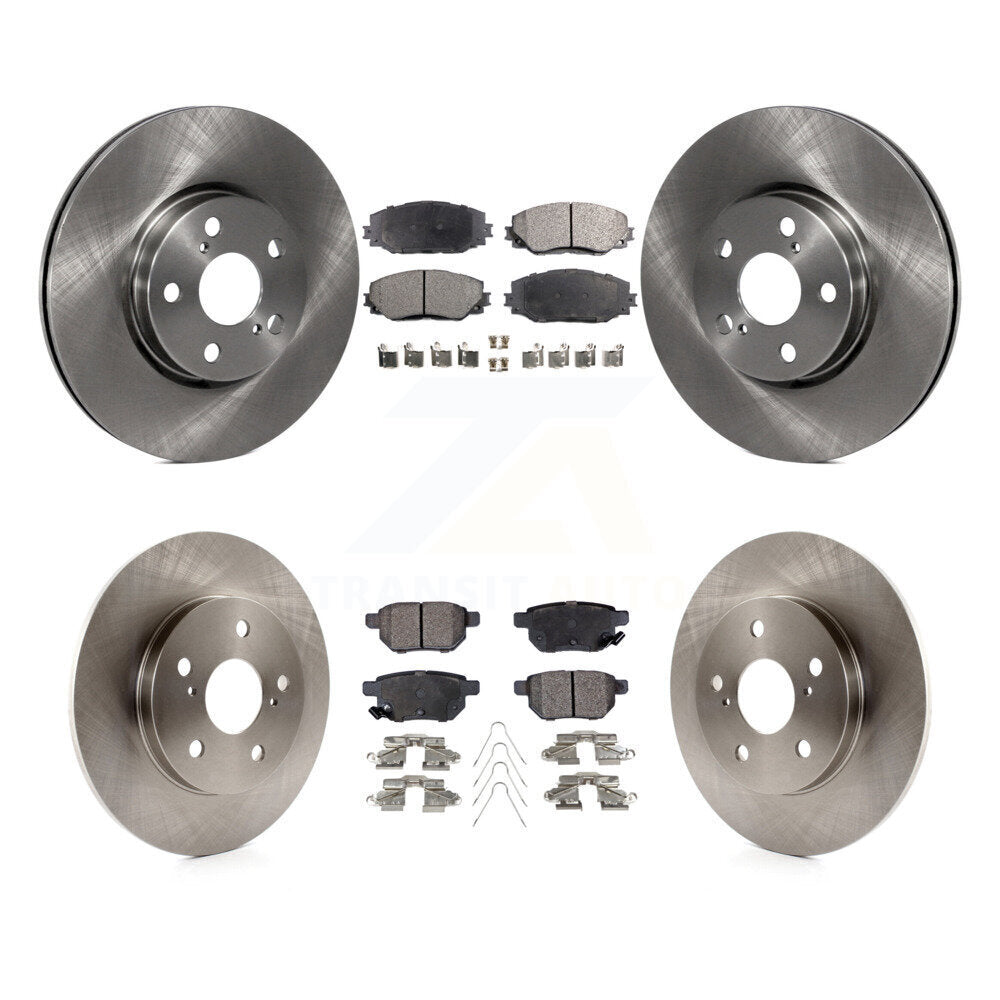 [Avant et Arrière] Disque et plaquette de frein pour Toyota Matrix With 279mm Diameter K8T-101442
