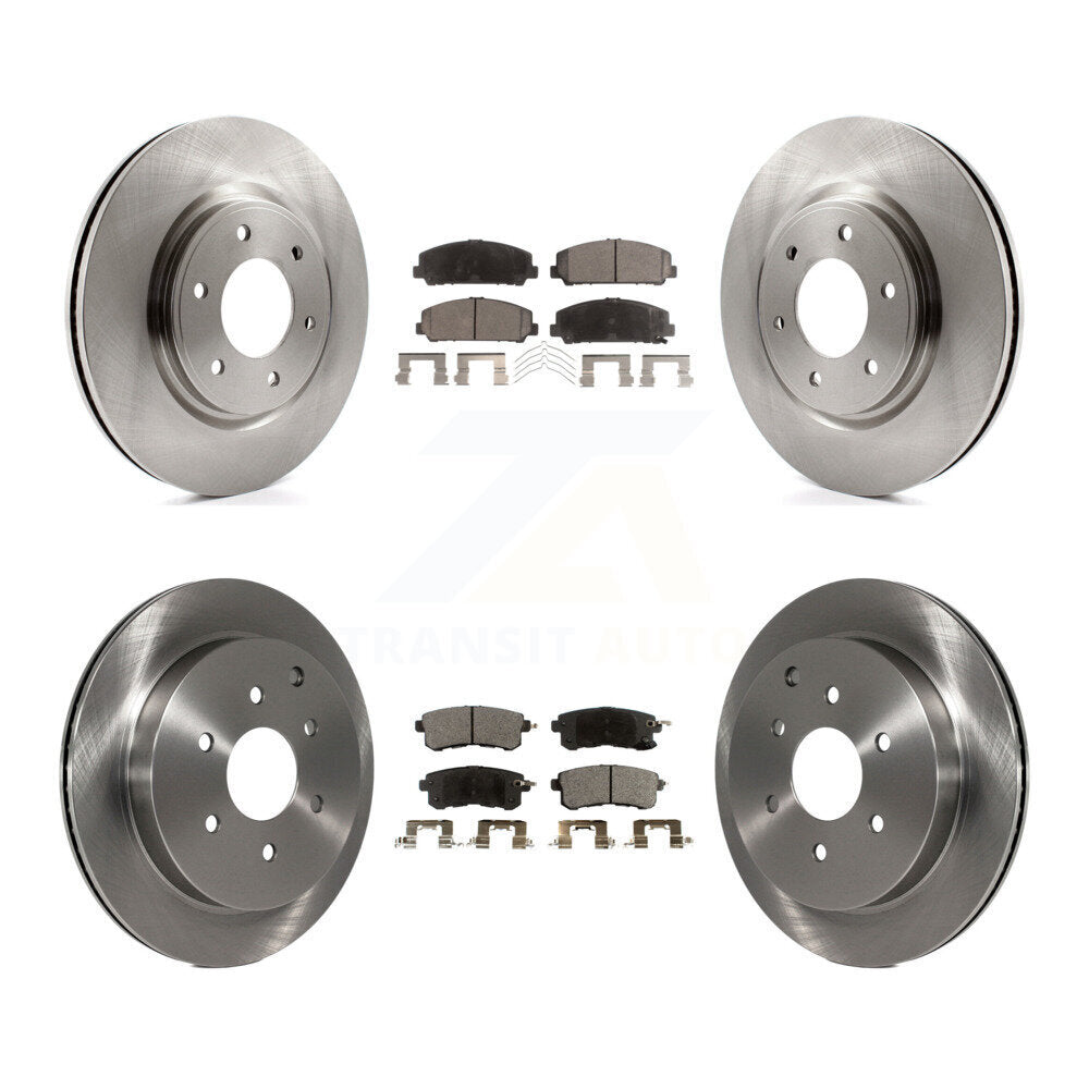 [Avant + Arrière] Kit de Disque et plaquette (céramique) de frein pour INFINITI Nissan Armada QX80 QX56 K8T-101445
