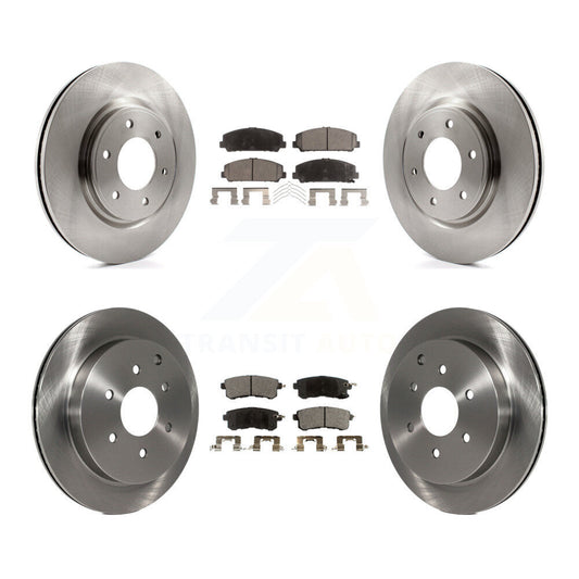 [Avant + Arrière] Kit de Disque et plaquette (céramique) de frein pour INFINITI Nissan Armada QX80 QX56 K8T-101445