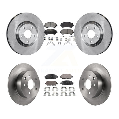 [Avant + Arrière] Kit de Disque et plaquette (céramique) de frein pour 2007-2012 Nissan Sentra SE-R Spec V K8T-101453