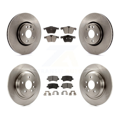 [Avant + Arrière] Kit de Disque et plaquette (céramique) de frein pour Volvo S60 V60 Cross Country V70 K8T-101455