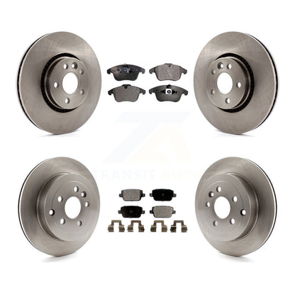 [Avant + Arrière] Kit de Disque et plaquette (céramique) de frein pour 2008-2011 Land Rover LR2 K8T-101456