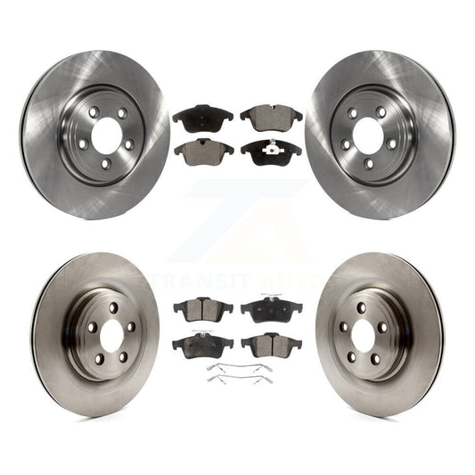[Avant + Arrière] Kit de Disque et plaquette (céramique) de frein pour Jaguar XF XK Vanden Plas XJ8 S-Type K8T-101458