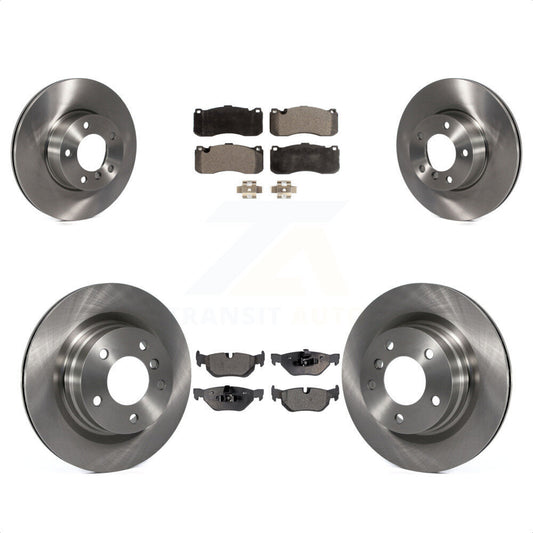 [Avant + Arrière] Kit de Disque et plaquette (céramique) de frein pour 2012 BMW 328i Coupe avec 3.0L avec 340mm Diameter Rotor K8T-101463 par Transit Auto