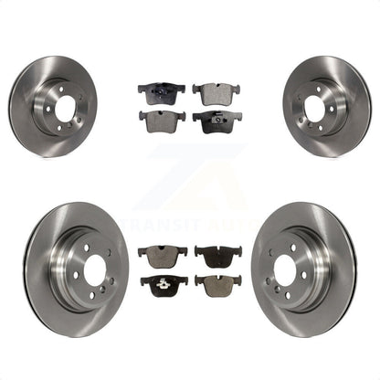 [Avant + Arrière] Kit de Disque et plaquette (céramique) de frein pour BMW 330i xDrive 430i sans Blue Painted Calipers K8T-101464 par Transit Auto