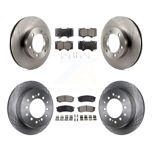 [Avant + Arrière] Kit de Disque et plaquette (céramique) de frein pour 2010-2014 Toyota FJ Cruiser K8T-101479