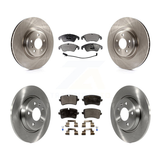 [Avant + Arrière] Kit de Disque et plaquette (céramique) de frein pour 2013 Audi A6 avec 345mm Diameter Rotor K8T-101482