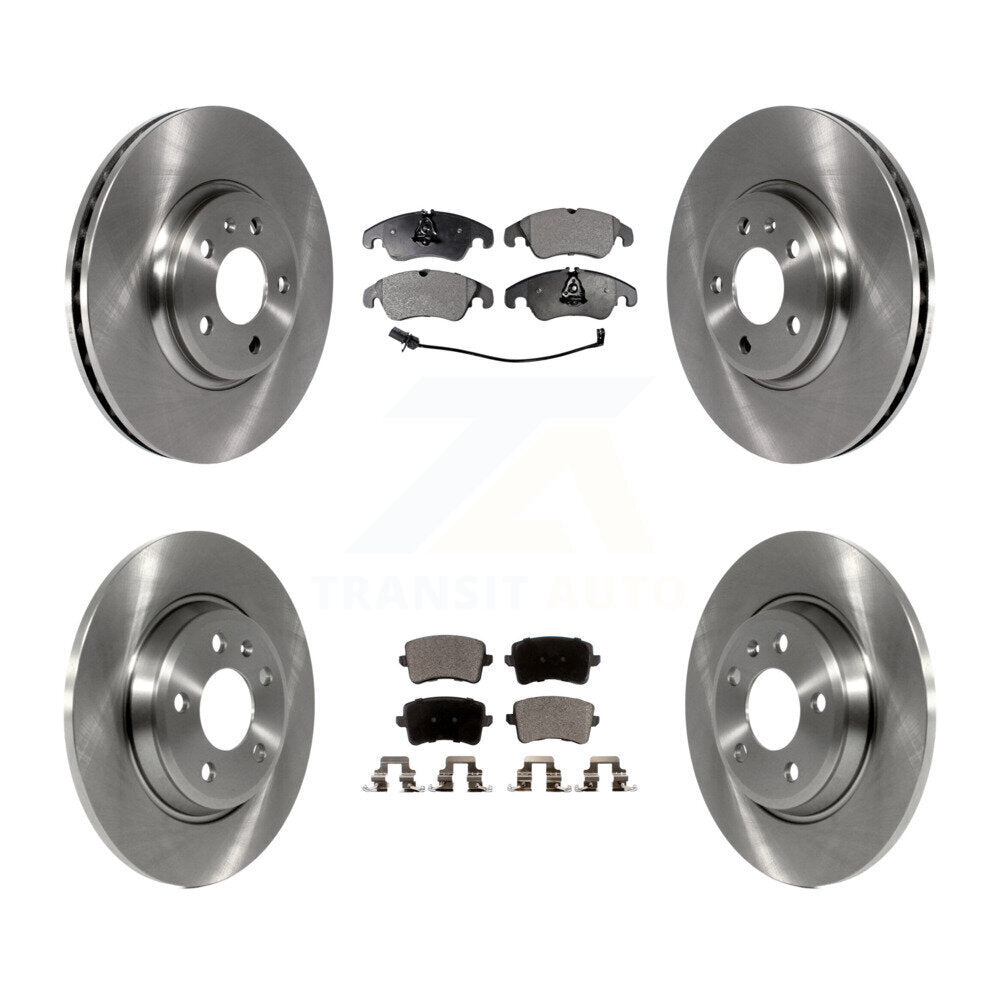 [Avant + Arrière] Kit de Disque et plaquette (céramique) de frein pour Audi Q5 A4 Quattro A5 K8T-101487