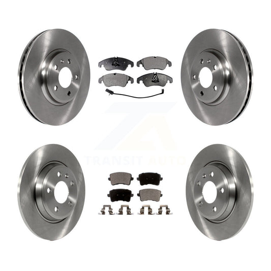 [Avant + Arrière] Kit de Disque et plaquette (céramique) de frein pour Audi Q5 A4 Quattro A5 K8T-101487
