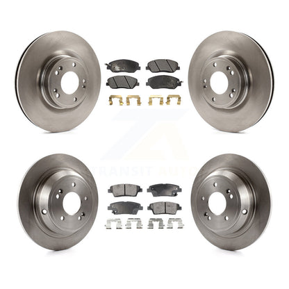 [Avant + Arrière] Kit de Disque et plaquette (céramique) de frein pour Hyundai Genesis 3.8L K8T-101493