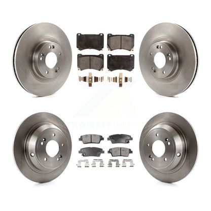 [Avant + Arrière] Kit de Disque et plaquette (céramique) de frein pour Hyundai Genesis K8T-101496
