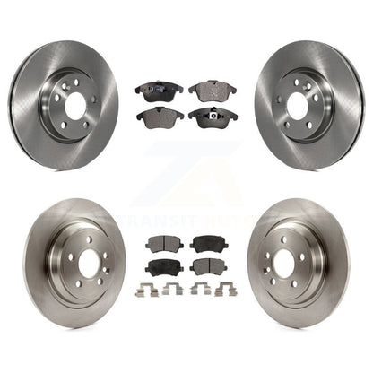 [Avant + Arrière] Kit de Disque et plaquette (céramique) de frein pour 2013-2014 Volvo S60 avec 300mm Diameter Rotor K8T-101497