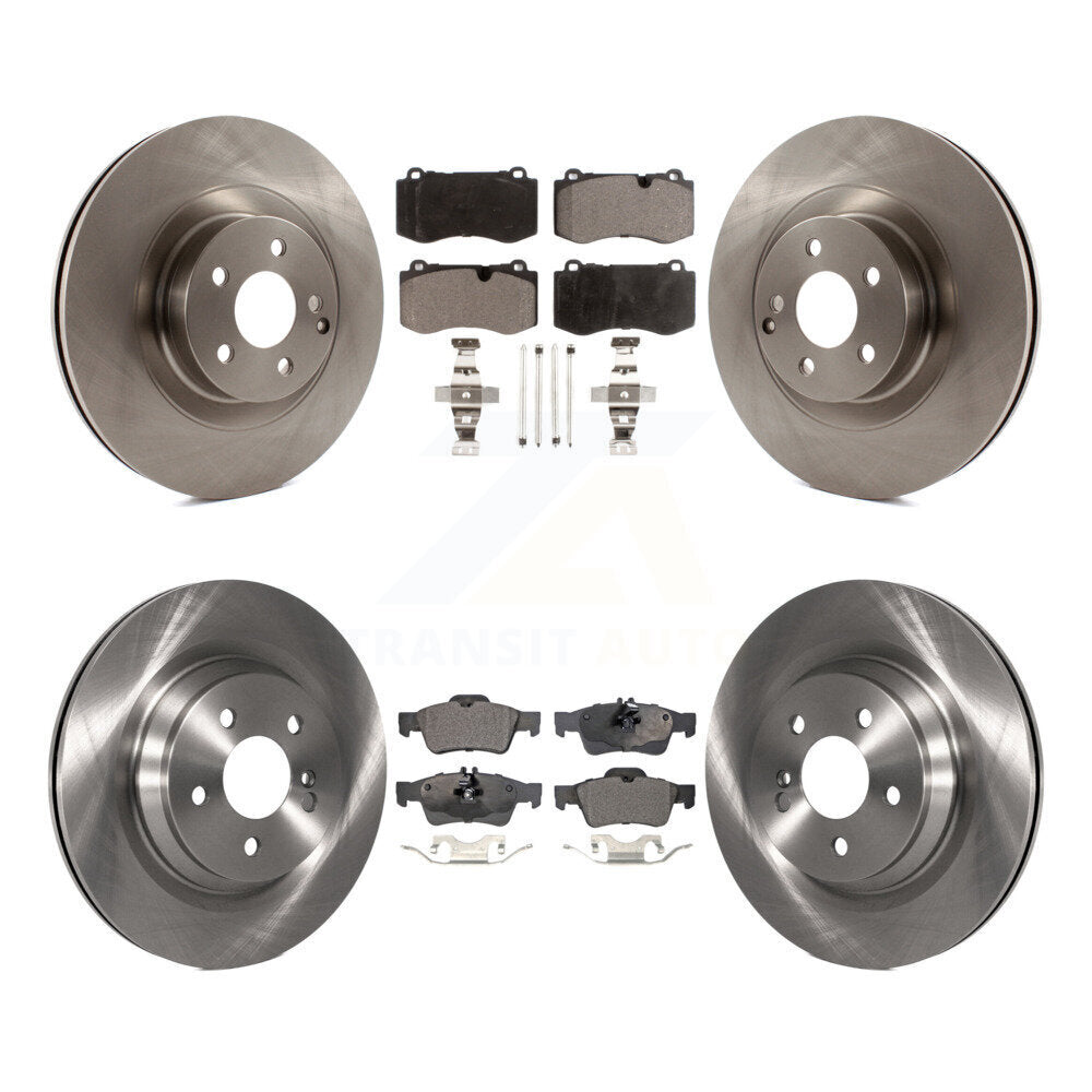 [Avant + Arrière] Kit de Disque et plaquette (céramique) de frein pour Mercedes-Benz S550 SL550 S600 CL550 S400 S350 CL600 S450 K8T-101504