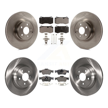[Avant + Arrière] Kit de Disque et plaquette (céramique) de frein pour Mercedes-Benz S550 SL550 S600 CL550 S400 S350 CL600 S450 K8T-101504