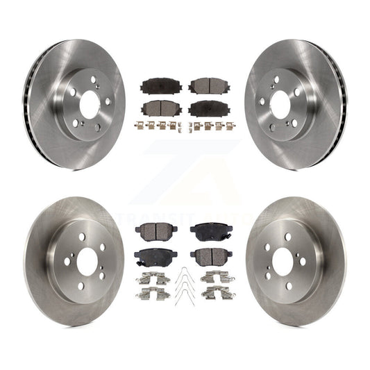 [Avant + Arrière] Kit de Disque et plaquette (céramique) de frein pour Toyota Prius Lexus CT200h Plug-In K8T-101505