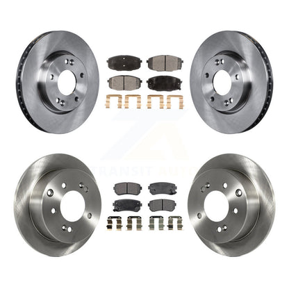 [Avant + Arrière] Kit de Disque et plaquette (céramique) de frein pour Kia Forte Koup Forte5 K8T-101507