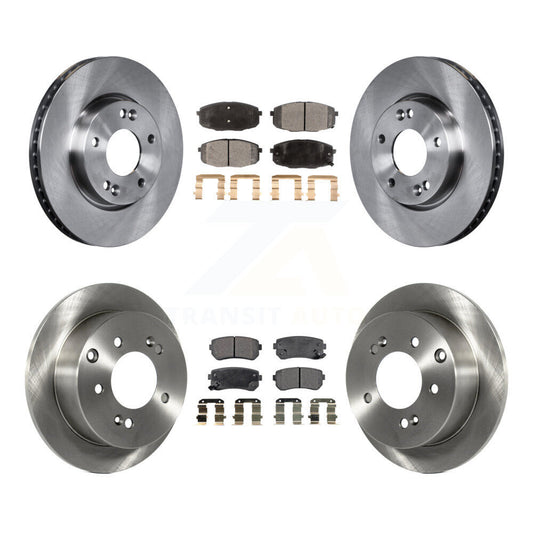 [Avant + Arrière] Kit de Disque et plaquette (céramique) de frein pour Kia Forte Koup Forte5 K8T-101507