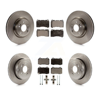 [Avant + Arrière] Kit de Disque et plaquette (céramique) de frein pour Hyundai Genesis Coupe K8T-101510