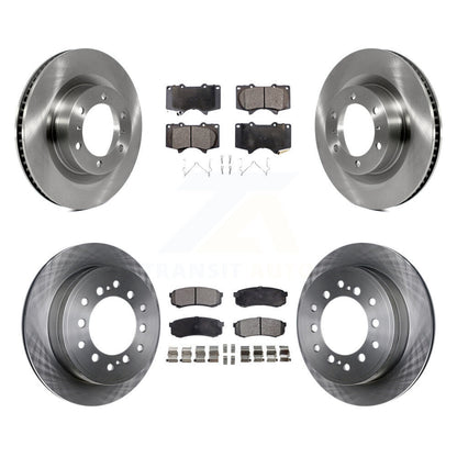 [Avant + Arrière] Kit de Disque et plaquette (céramique) de frein pour Toyota 4Runner Lexus GX460 K8T-101514