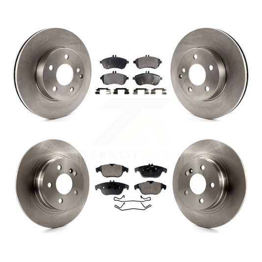 [Avant + Arrière] Kit de Disque et plaquette (céramique) de frein pour Mercedes-Benz C300 C250 C230 K8T-101515